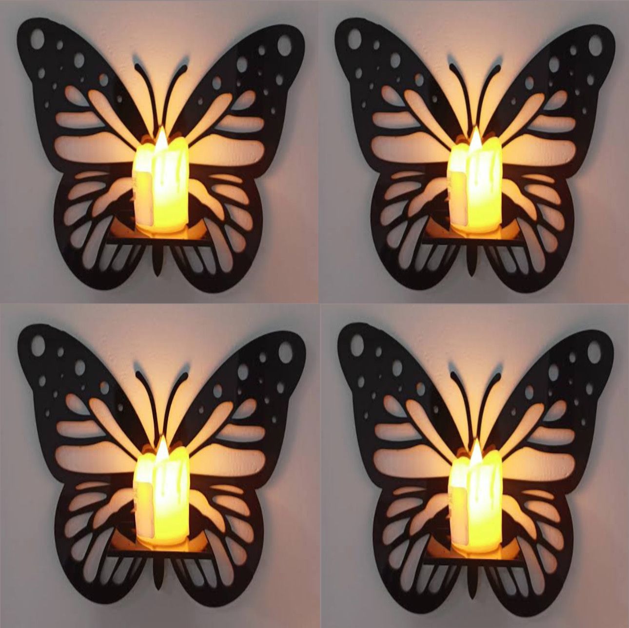 Decorative Butterfly Wall Shelf