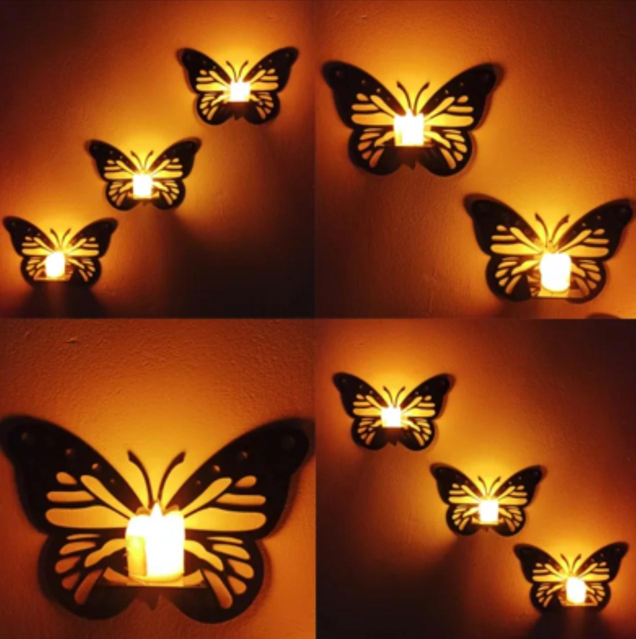 Decorative Butterfly Wall Shelf
