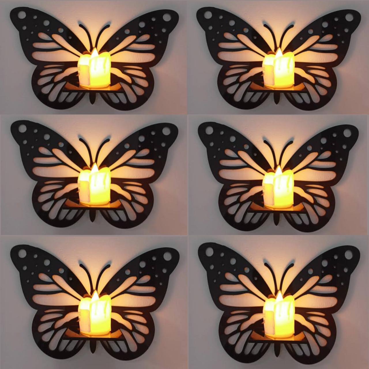 Decorative Butterfly Wall Shelf