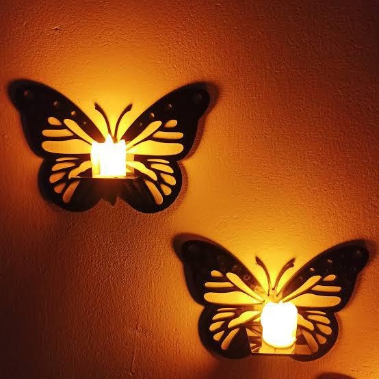 Decorative Butterfly Wall Shelf