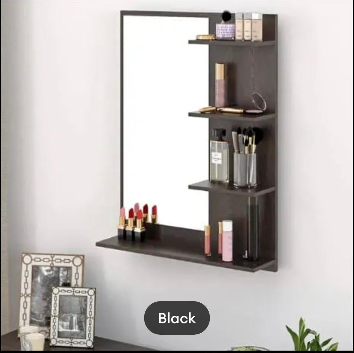 Wooden Wall-Mounted Dressing Table
