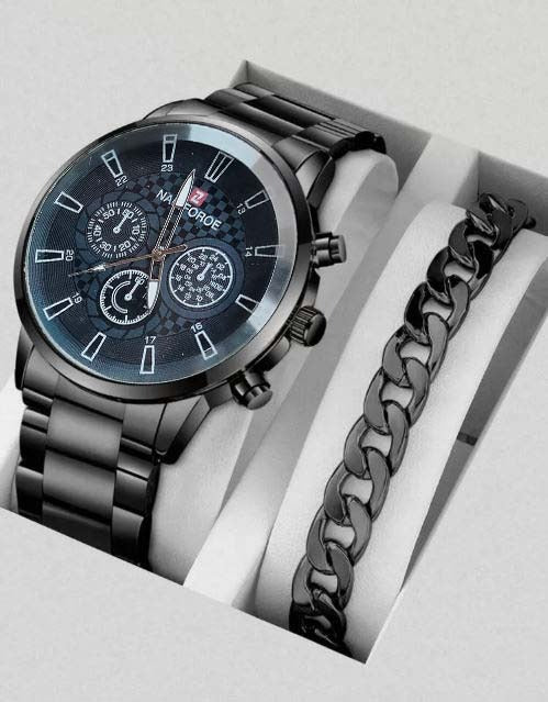 Fashion Mens Stainless Steel Watches