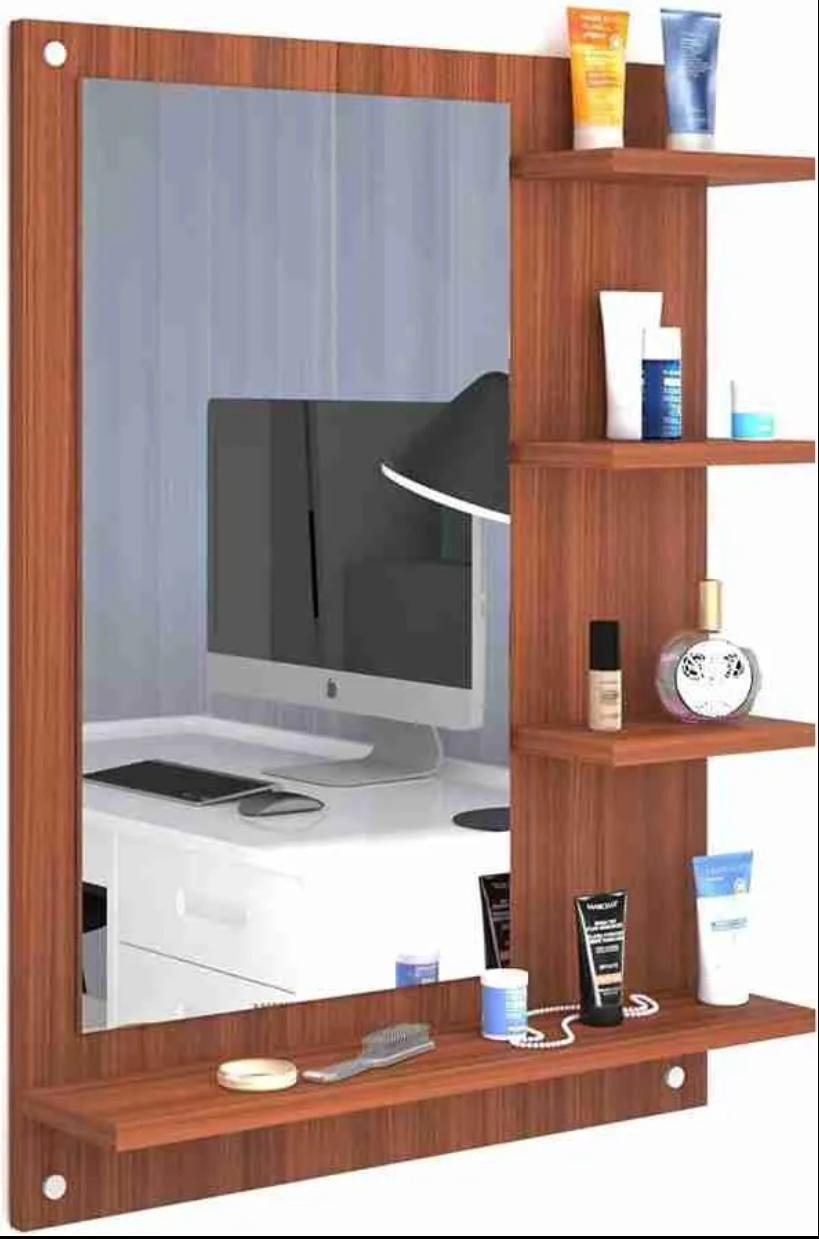 Wooden Wall-Mounted Dressing Table